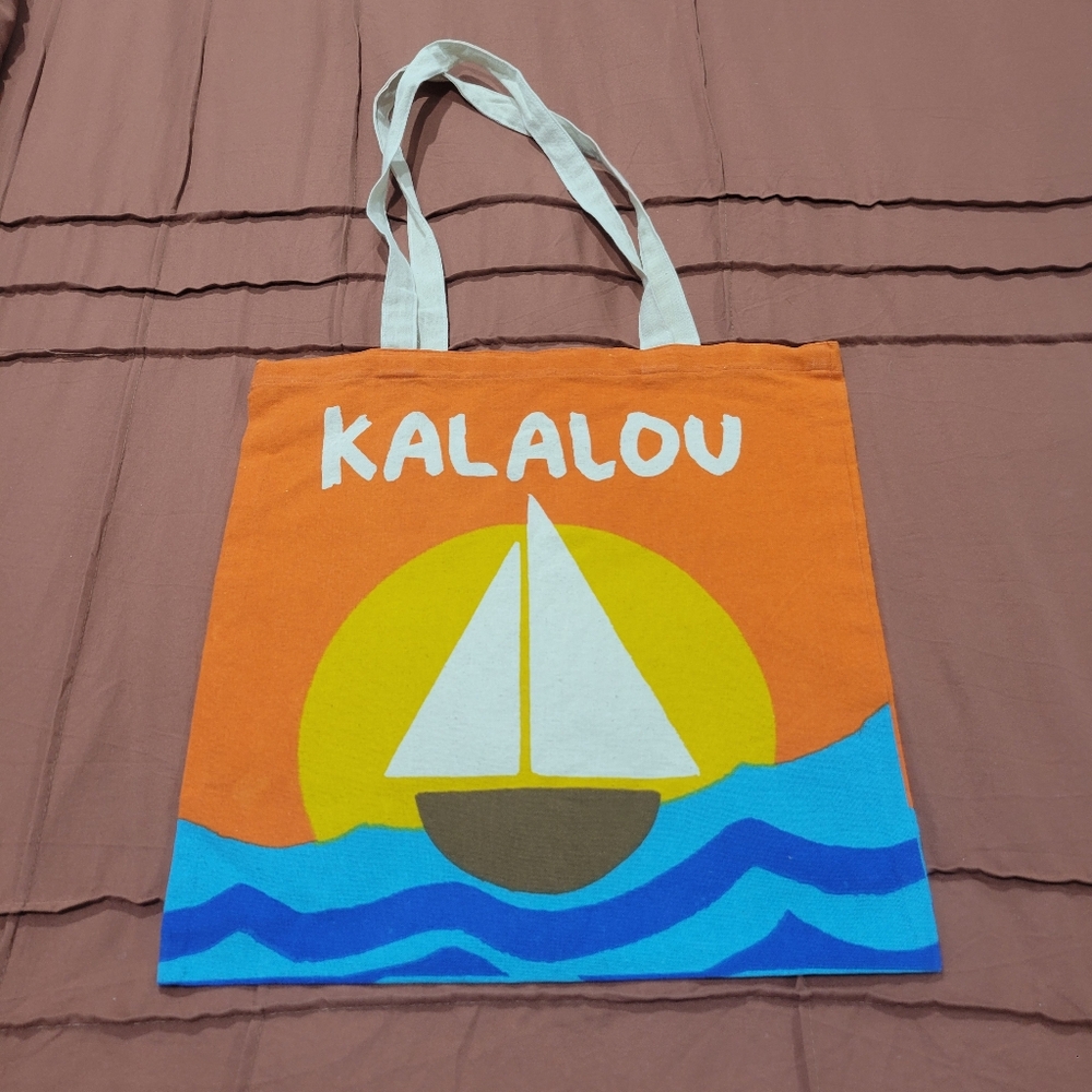 Kalalou Sail Boat Tote Bag 🔥 HALF PRICE W/BUNDLE